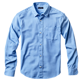 blue shirt